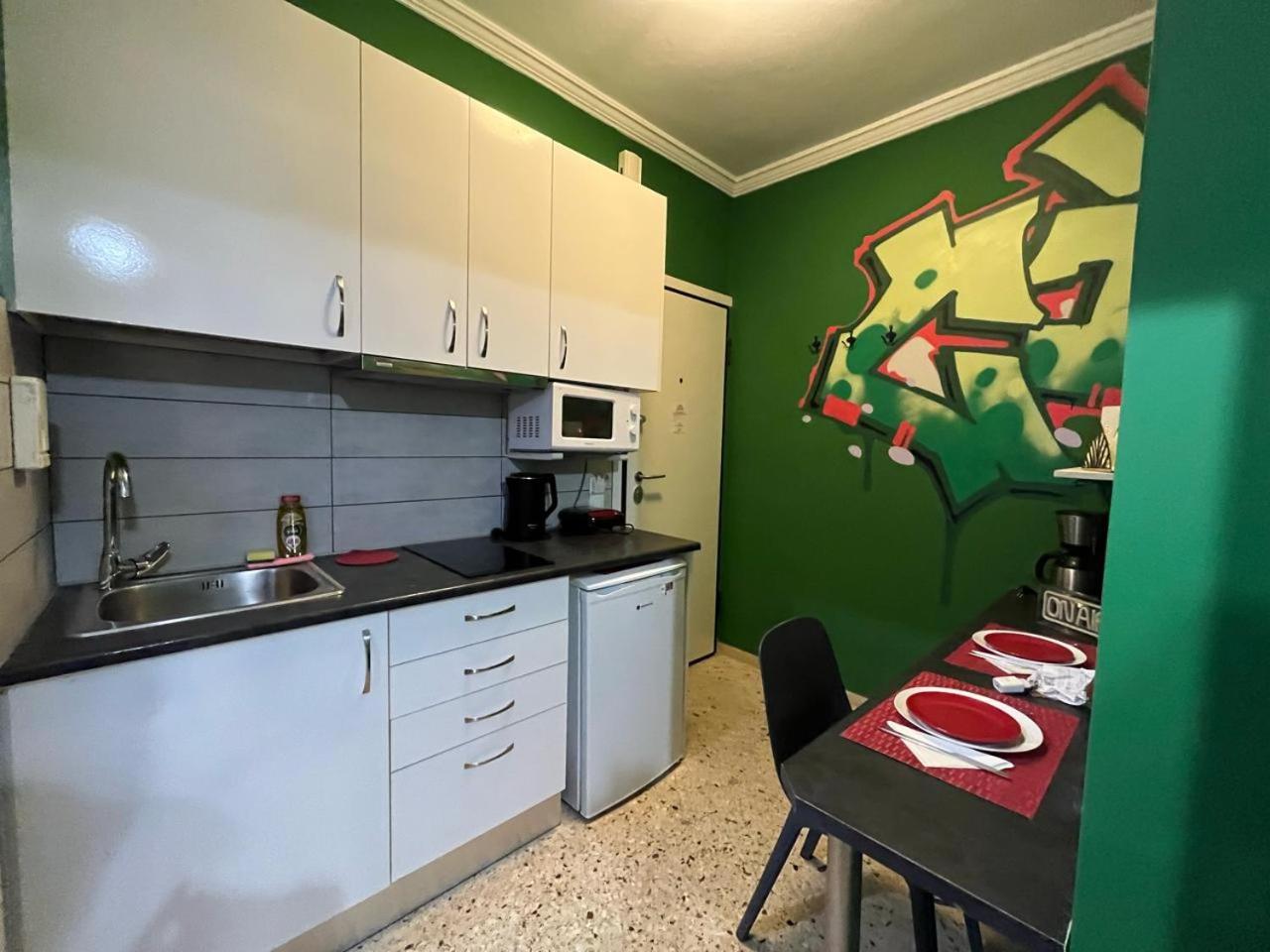 Cyber Loft - Futuristic Athens Vipgreece Apartment Bagian luar foto